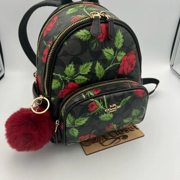 Coach | Bags | Coach Mini Court Backpack In Signature Canvas  display picture 1
